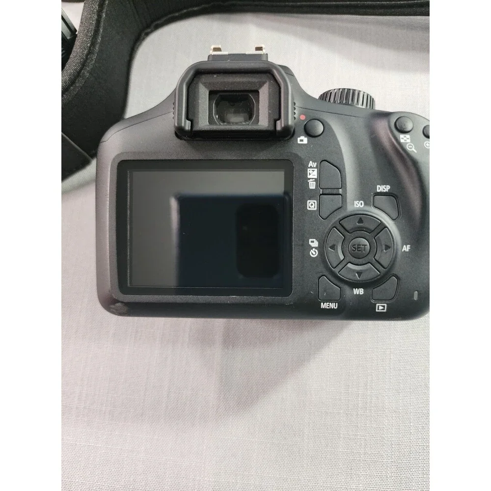 Canon EOS 4000D Rebel DSLR Camera Body 18MP APS-C EF Mount Digital With Carger